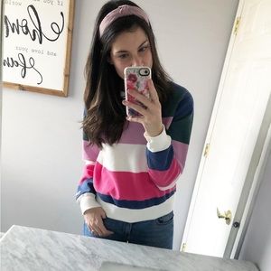 Striped Sweatshirt